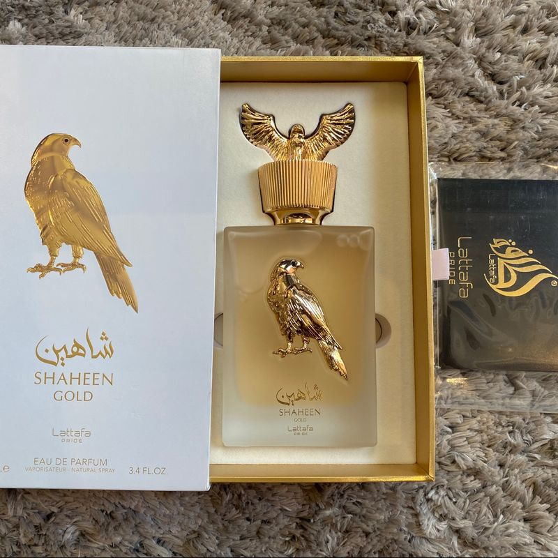 Lattafa Shaheen Gold unisex – 100 ml original en Zenzo Perfumes Colombia – imagen 7