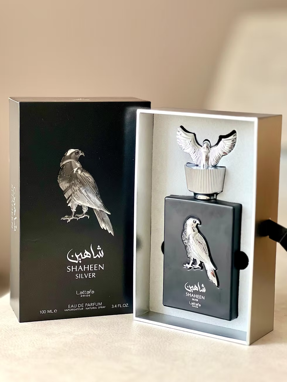 Lattafa Pride Shaheen Silver unisex – 100 ml original en Zenzo Perfumes Colombia – imagen 7