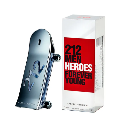 Carolina Herrera 212 Heroes Forever Young Men original en Zenzo Perfumes Colombia