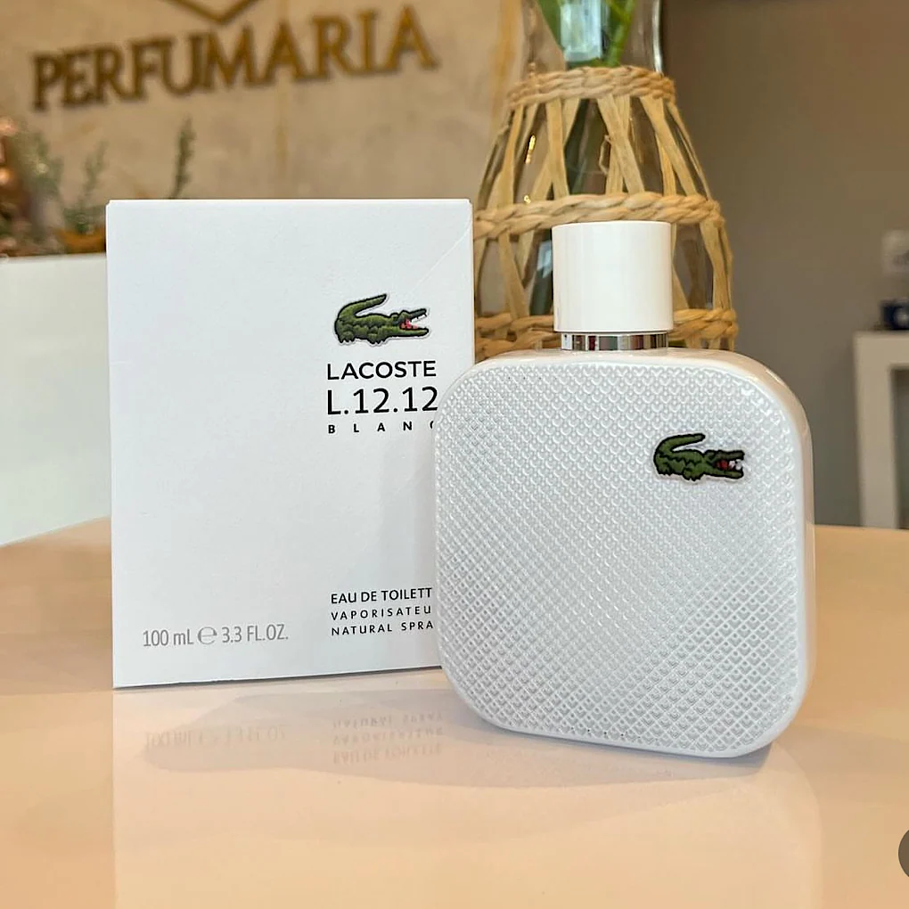 Lacoste Blanc L.12.12 EDT para hombre – 100 ml original en Zenzo Perfumes Colombia – imagen 5