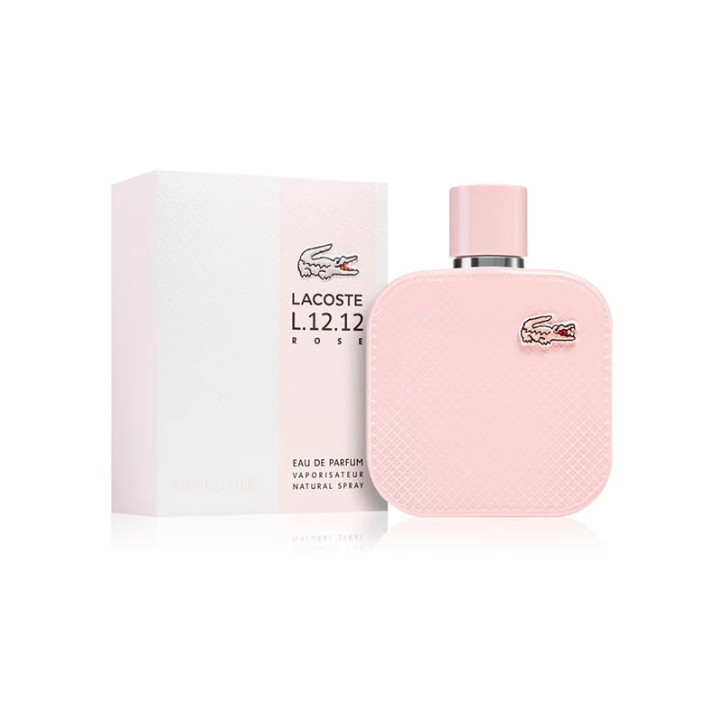 Lacoste Rose L.12.12 Pour Elle EDP para mujer – 100 ml original en Zenzo Perfumes Colombia – imagen 5