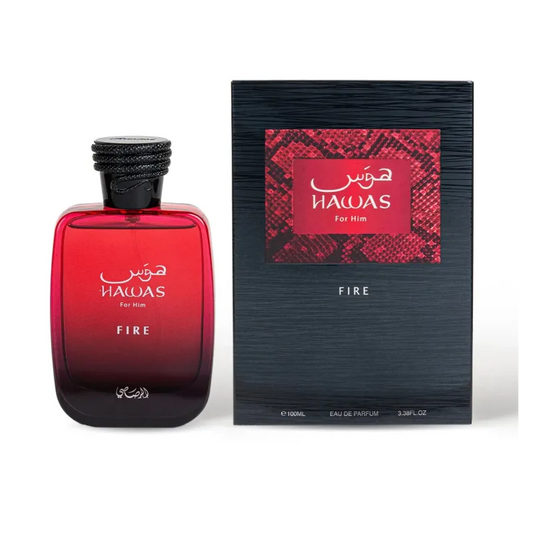 Rasasi Hawas Fire original en Zenzo Perfumes Colombia