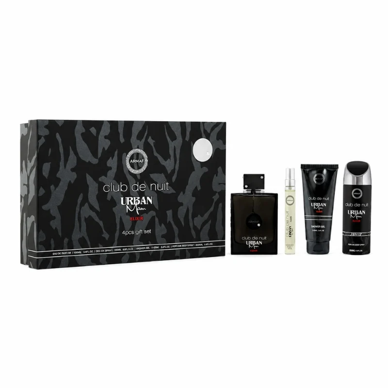 Armaf Club de Nuit Urban Man Elixir EDP – Set 4 piezas original en Zenzo Perfumes Colombia – imagen 3