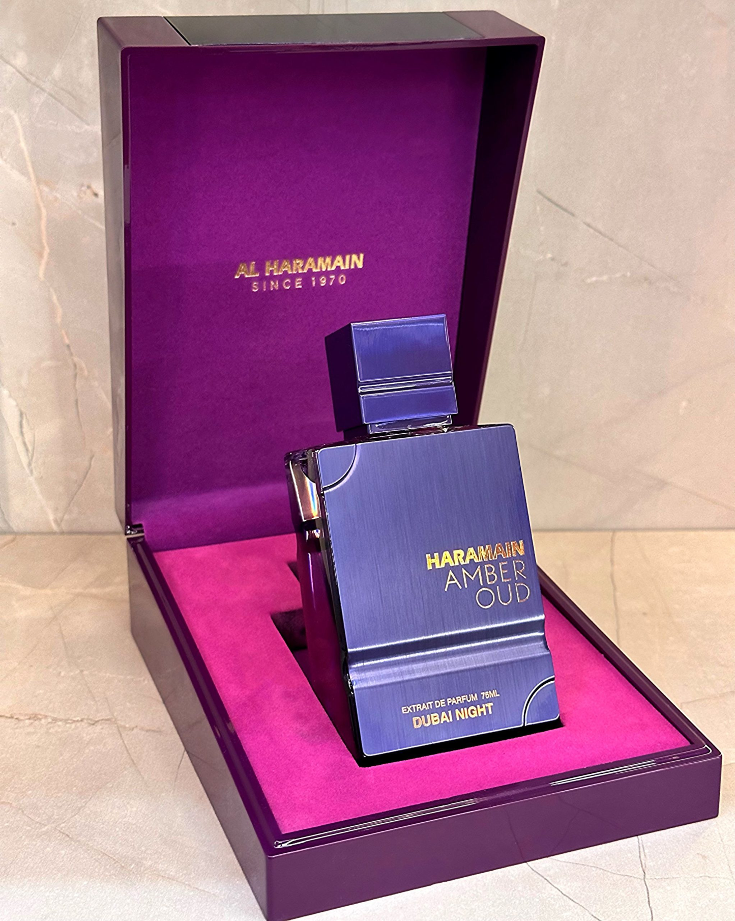 Al Haramain Amber Oud Dubai Night