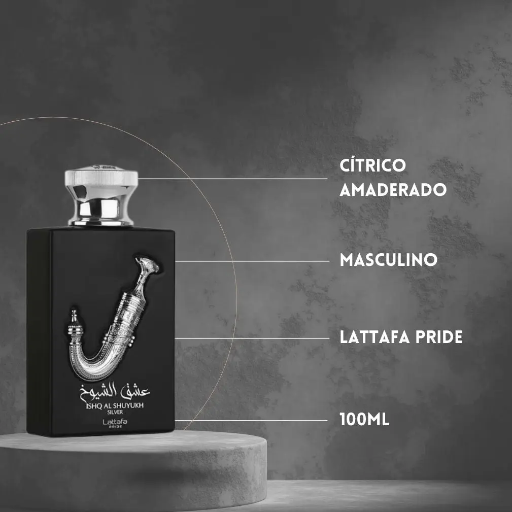 Lattafa Pride Ishq Al Shuyukh Silver