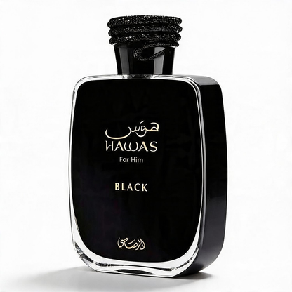 Rasasi Hawas Black para hombre – 100 ml original en Zenzo Perfumes Colombia – imagen 2