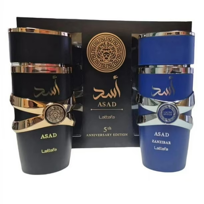 Lattafa Asad + Asad Zanzibar Set de Regalo 2 x 100 ml