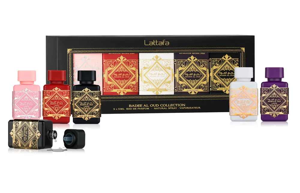Lattafa Bade'e Al Oud Set de Regalo 5 x 5 ml