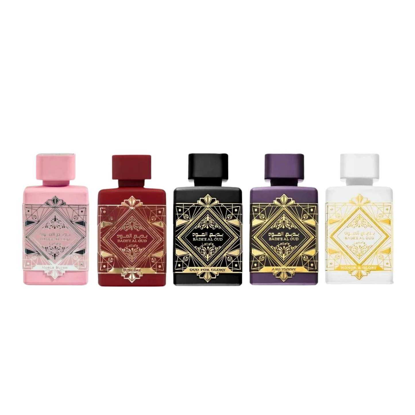 Lattafa Bade'e Al Oud Set de Regalo 5 x 5 ml