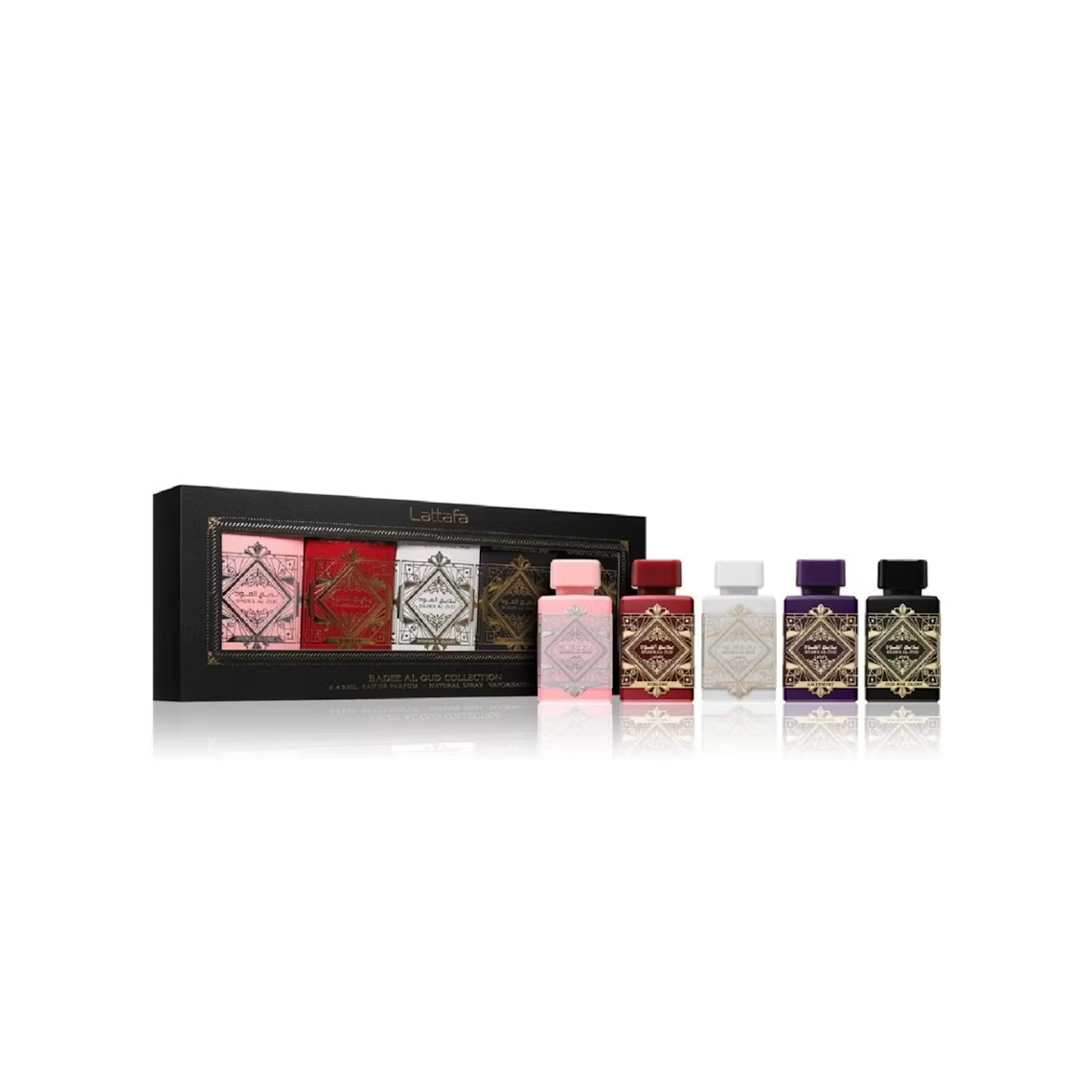 Lattafa Bade'e Al Oud Set de Regalo 5 x 5 ml