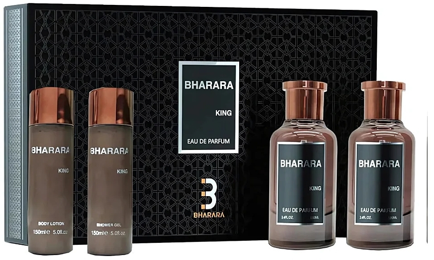 Bharara King Set de Regalo 100 ml + 100 ml + 150 ml + 150 ml