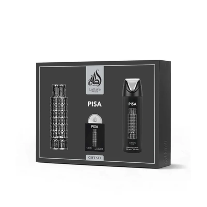 Lattafa Pride Pisa Set de Regalo 100 ml + 20 ml + 200 ml