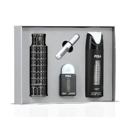 Lattafa Pride Pisa Set de Regalo 100 ml + 20 ml + 200 ml