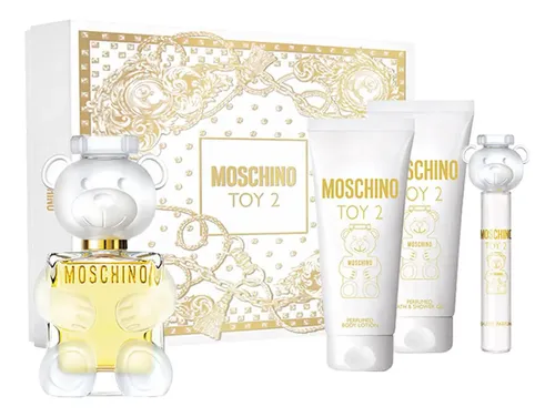 Moschino Toy 2 Set de Regalo 4 Pcs 100 ml + 100 ml + 100 ml + 10 ml