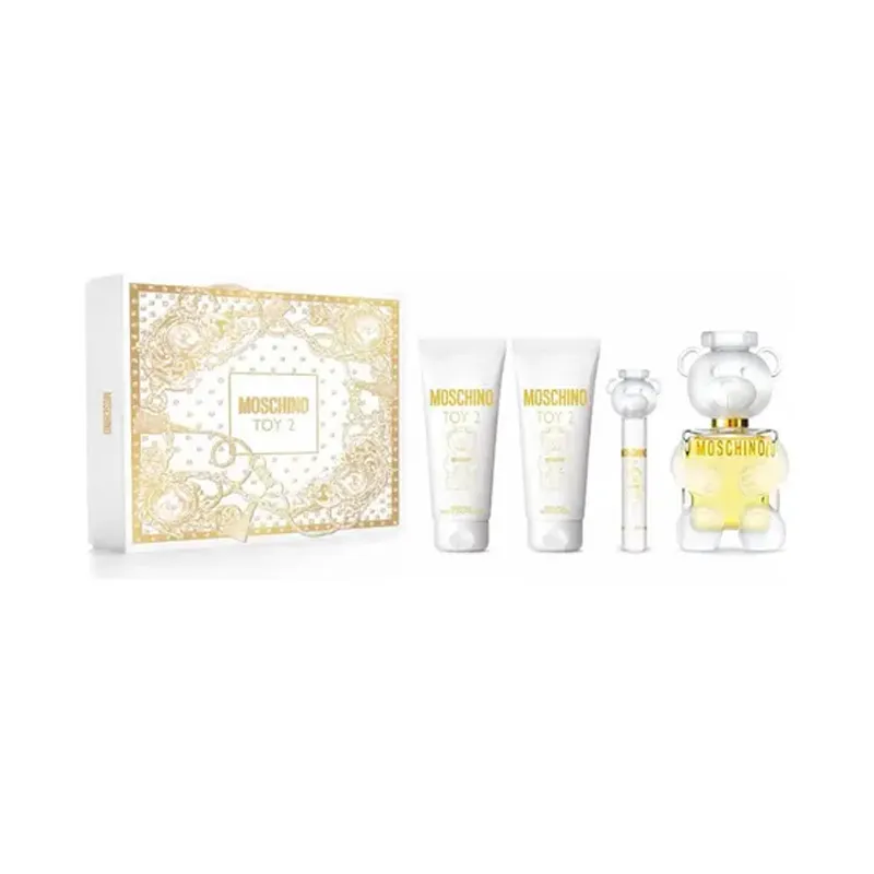 Moschino Toy 2 Set de Regalo 4 Pcs 100 ml + 100 ml + 100 ml + 10 ml
