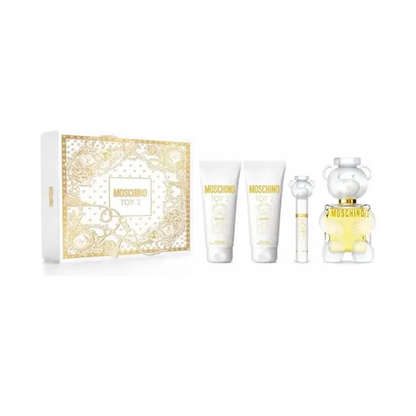 Moschino Toy 2 Set de Regalo 4 Pcs 100 ml + 100 ml + 100 ml + 10 ml