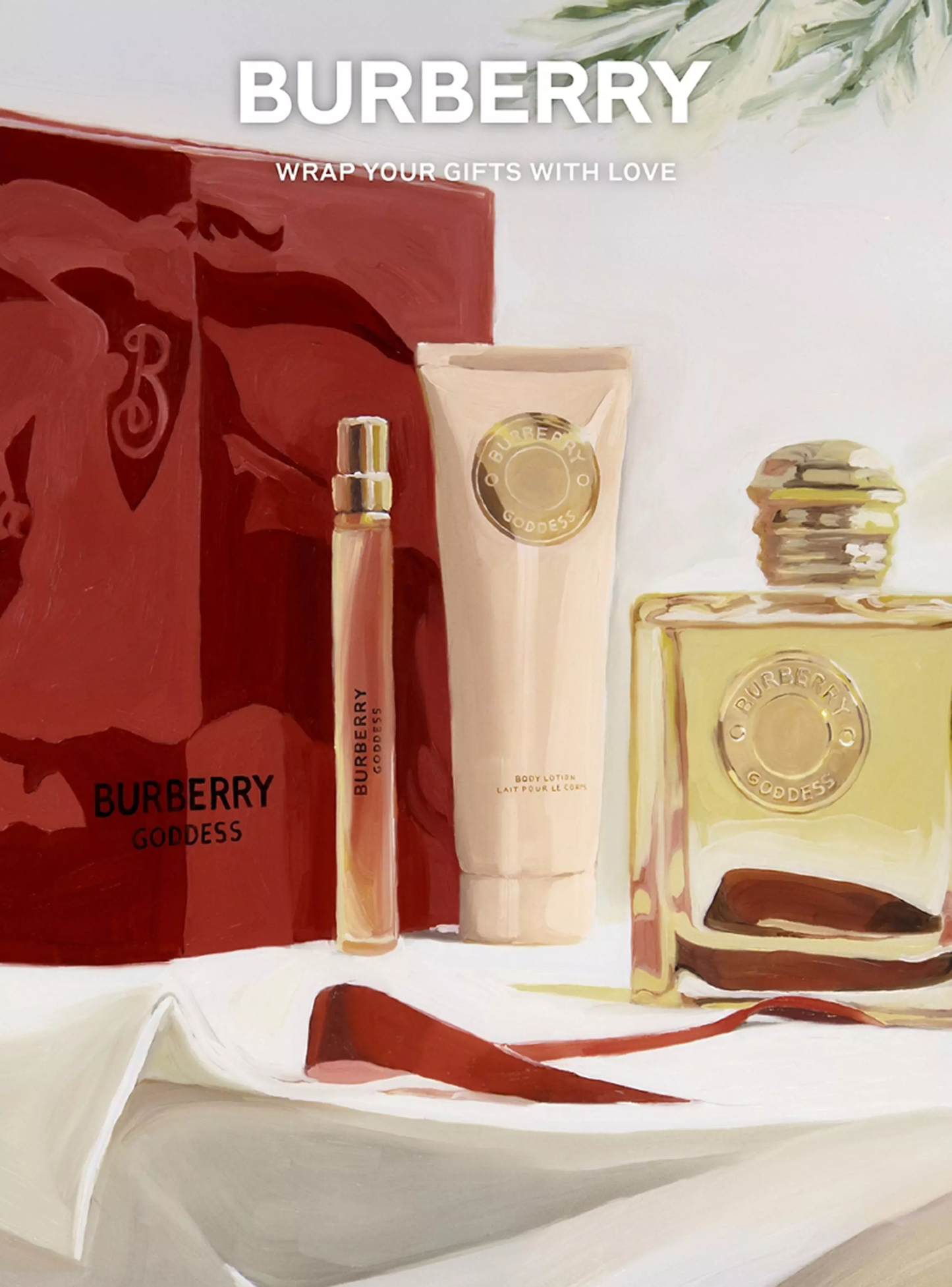 Burberry Goddess Set de Regalo 100 ml + 75 ml + 10 ml
