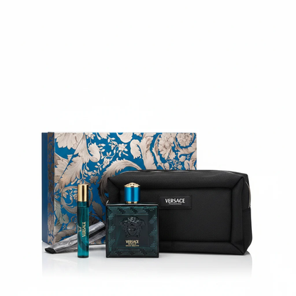 Versace Eros EDP Set de Regalo 100 ml + 10 ml + Bolso