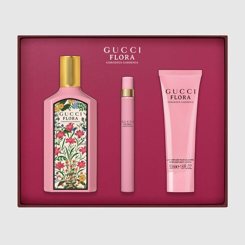 Gucci Flora Gorgeous Gardenia Set de Regalo 3 Piezas