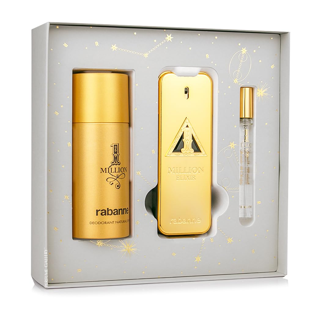 Rabanne 1 Million Elixir Set de Regalo 3 Piezas