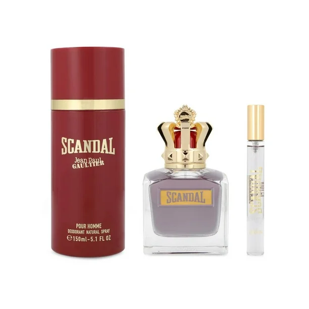 Jean Paul Gaultier Scandal Pour Homme EDT Set de Regalo 3 Piezas