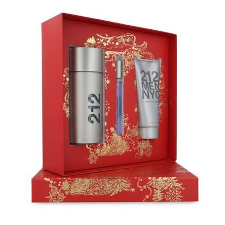 Carolina Herrera 212 Heroes Men Set de Regalo 3 Piezas EDT original en Zenzo Perfumes Colombia – imagen 2